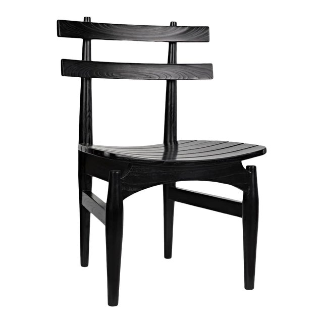 NOIR Azumi Chair, Charcoal Black For Sale