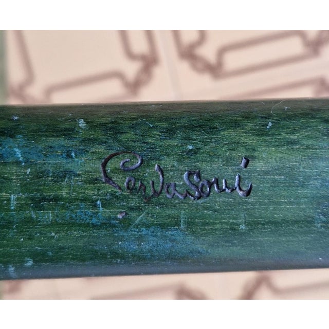 Bamboo coat rack with the Gervasoni logo. Gervasoni is a renowned company from Friuli Venezia Giulia, Italy. Produced in...