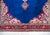 Hand-Knotted Turkish Rug Organic Wool Sapphire Blue Living Room Decor- 7′1″ X 9′9″ For Sale - Image 6 of 9