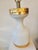 Late 20th Century Late 20th Century Milk White and Gold Table Lamp For Sale - Image 5 of 10