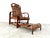 Wood Mid-Century Rattan and Bamboo Garden Chair, 1950s For Sale - Image 7 of 18