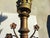 Brown Neo-Gothic Candlestick in Bronze For Sale - Image 8 of 12