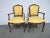 20th Century Louis XV Style Floral Carved Chairs - a Pair For Sale - Image 9 of 9