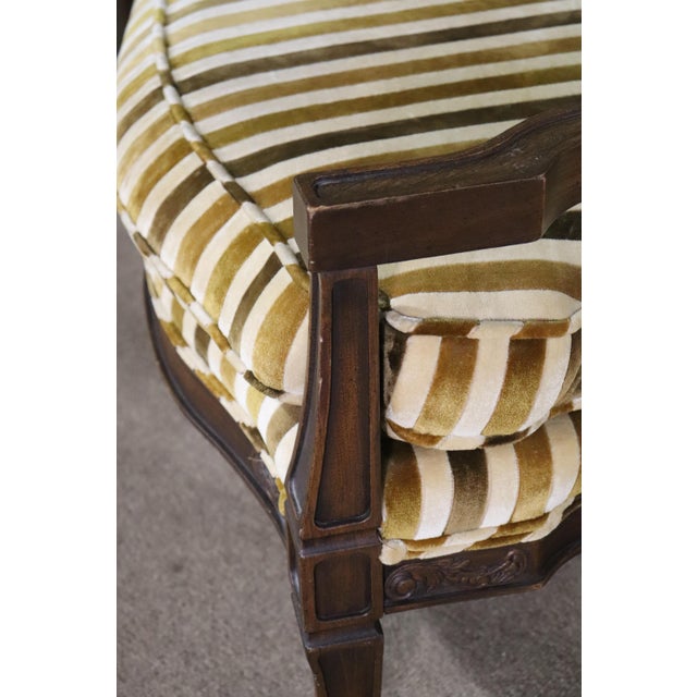 Mid 20th Century Pair of Mid-Century Throne Chairs - 2 Pieces For Sale - Image 9 of 12