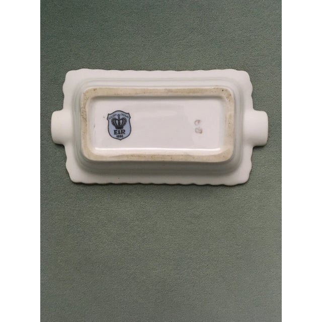 Vintage White and Gold China Ashtray For Sale In Jacksonville, FL - Image 6 of 9