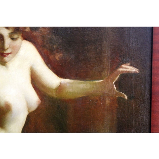 Eugen Ansen-Hofmann, Oriental Motif, Oil on Canvas For Sale - Image 5 of 14