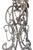 Mid-20th Century Italian Crystal Beaded Wall Sconces - a Pair For Sale - Image 9 of 9