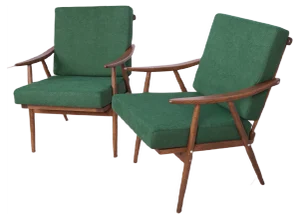 Set of Armchairs from Ton, 1960s