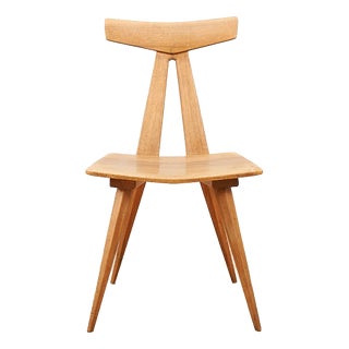 Modern Acacia Chair by Jacob Müller, 1956 For Sale