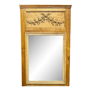 French Provincial Trumeau Mirror