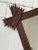 Antique Elongated Cross-Hatch Mirror, Circa Early 20th Century For Sale - Image 14 of 18