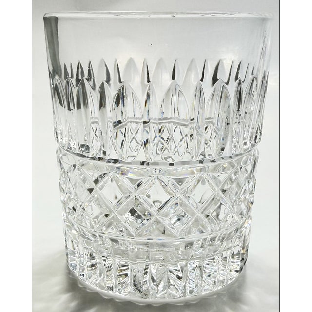 Vintage Old Fashioned Whiskey Cut Glass Glasses - Set of 11 For Sale - Image 13 of 15