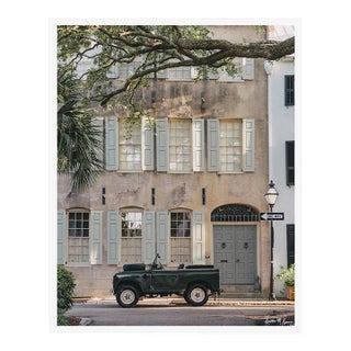 One Way Rover Limited Edition Fine Art Photo - Vertical 30"x40" - Charleston Vintage Land Rover Photo by Kristen M Brown For Sale