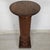 Vintage Brown Walnut Column For Sale - Image 6 of 17