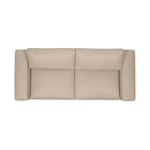 Moss Studios Moss Home Hov Sofa 108", Safari Oatmeal For Sale - Image 4 of 7