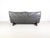 Vintage Italian 2-Seater Sofa in Black Leather, 1980s For Sale - Image 4 of 13