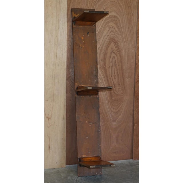 Set of Vintage Pitch Pine Benches For Sale - Image 11 of 18