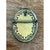 Vintage Gold Tone Cameo Pendant Brooch With Faux Pearl Border For Sale - Image 11 of 12