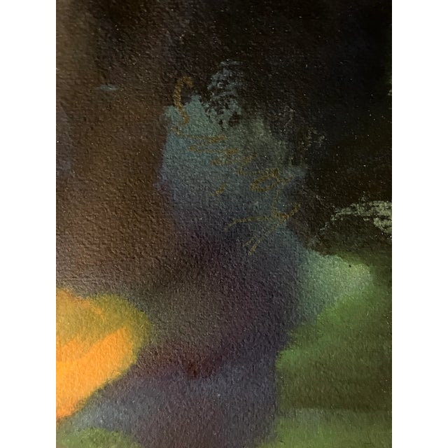 Original watercolor painting on heavy paper signed middle left as typical of this artist? I have several others all signed...