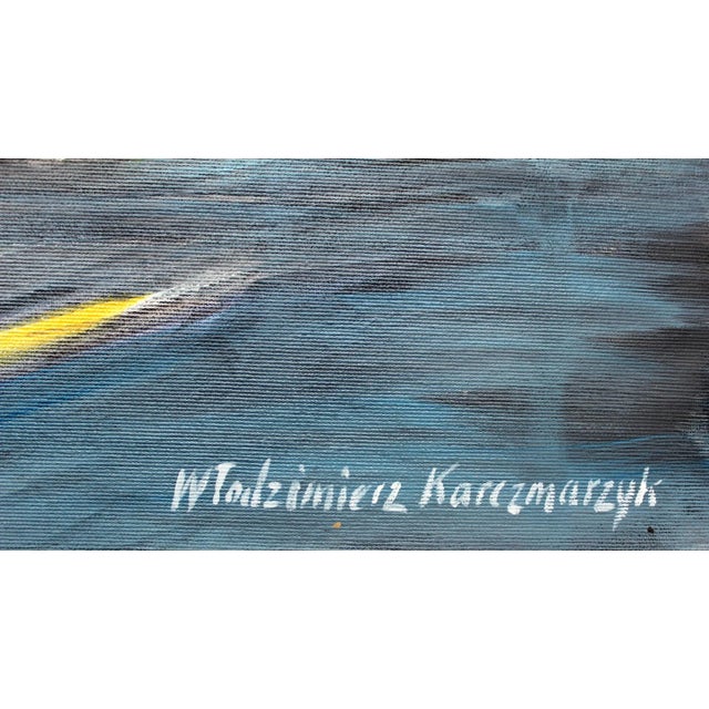 Early 21st Century Włodzimierz Karczmarzyk, Brussels: The House of the Dukes of Brabant, 2013, Acrylic on Canvas For Sale - Image 5 of 7