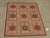 Traditional Vintage Needlepoint Rug in Gold and Red With Geometric Medallions For Sale - Image 3 of 5