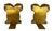 1960s 1960s Italian Neoclassical Gilded Bookends - a Pair For Sale - Image 5 of 6