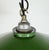 Mid-Century Modern Industrial Green Enamel Light, 1950s For Sale - Image 3 of 17