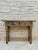 Brown Early 20th Century Spanish Console Table with 2 Drawers and Turned Legs For Sale - Image 8 of 10