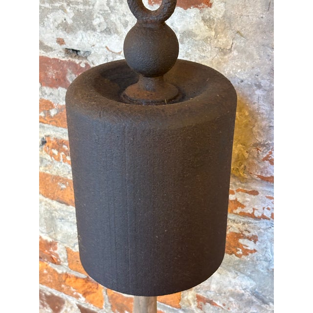 Tom Torrens Iron Bell. Bought from Original owners where it hung outside the front door since the early 80's Metal shows...