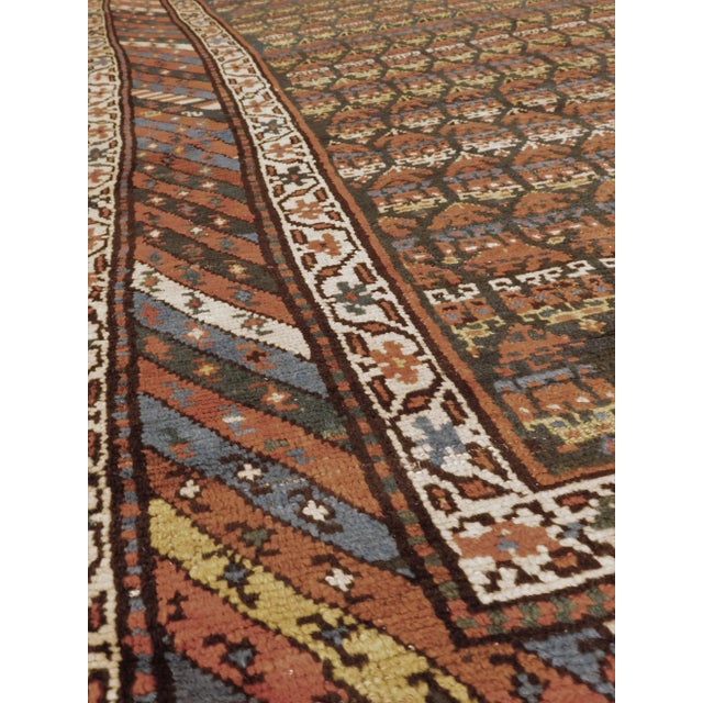 Antique Caucasian Genje Rug For Sale - Image 11 of 13