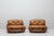 Soriana Armchairs in Leather by Afra and Tobia Scarpa for Cassina, 1969, Set of 2 For Sale - Image 16 of 16