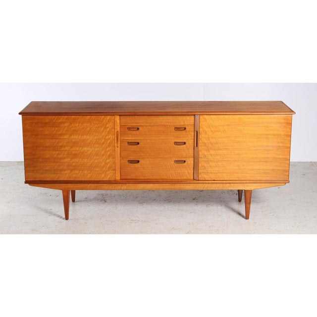 Mid-Century Modern Walnut Sideboard by Alfred Cox, 1960s For Sale - Image 14 of 14