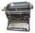 Antique Underwood Typewriter, Usa, 1895 For Sale