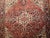 Vintage Heriz Rug, Hand-Knotted Wool, Geometric Medallion Pattern, Red & Navy, 9x11 For Sale - Image 14 of 17