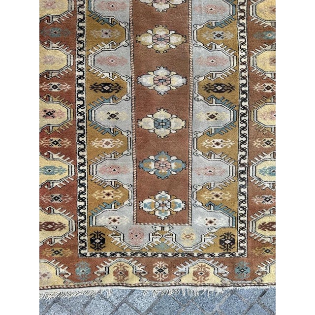 Vintage Turkish Rug, 1980s For Sale - Image 4 of 18