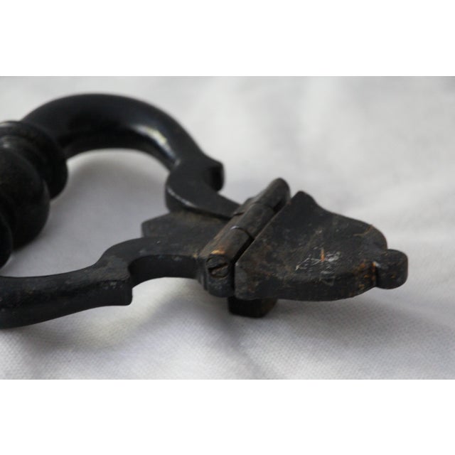 Cast Iron Door Knocker, 1920s For Sale - Image 4 of 17