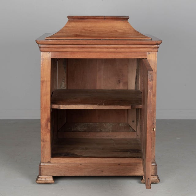 19th Century Louis Philippe French Pedestal Cabinet For Sale In Orlando - Image 6 of 12