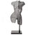 Premium Handcrafted Iron Washer Female Torso Sculpture | 37" | One of a Kind For Sale - Image 4 of 9