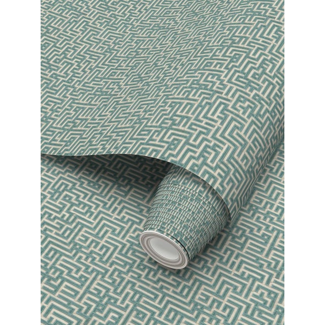 Navigate the intricate pathways of imagination with our Brontė Ribbon Maze, where labyrinthine pattern meets the look of a...