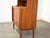 Wood 1960s Danish Modern Teak Bookcase Secretary Desk For Sale - Image 7 of 10