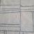 QUADRANT PRINTED FABRIC 100% linen by Christopher Farr remnant Grayish Pale blue one piece 2 yards( 72") x 54" wide + I...
