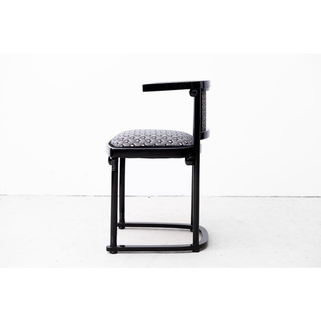 Art Nouveau Bat Chair Set by Siegel-Hoffmann for Mundus, 1915, Set of 3 For Sale - Image 17 of 18