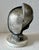 Silver George Nama, Mod Brutalist Abstract Metal & Painting Heavy Sculpture Bust George Nama, 1973 For Sale - Image 8 of 10