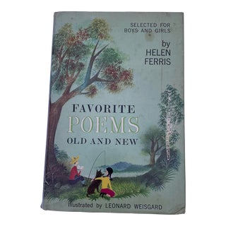 1957 First Edition “Favorite Poems Old and New” by Helen Ferris For Sale