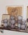 A 12 piece Italian ceramic mug and pitcher set by C.A.S. Vietri, produced in Vietri sul Mare during the 1970s. The set...