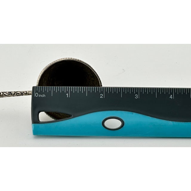 Early 20th Century Interesting Hand Made Repurposed Antique Sterling Items Created Candle Snuffer - One of a Kind For Sale - Image 18 of 18