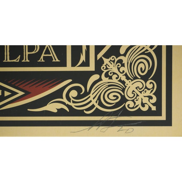 Shepard Fairey, Mea culpa, Lithograph For Sale - Image 6 of 7