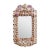 Vintage Shell Encrusted Mirror For Sale