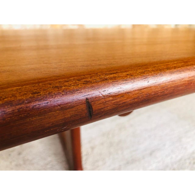 Modern Danish Teak Coffee Table by Johannes Andersen for CFC Silkeborg, 1960s For Sale - Image 10 of 18