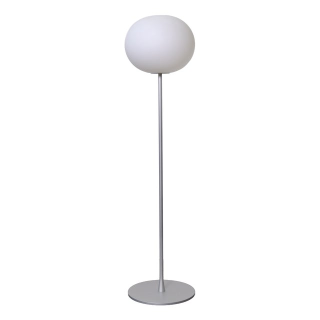 Flos Glo-Ball F1 Floor Lamp in Glass and Metal from Jasper Morrison, 1998 For Sale